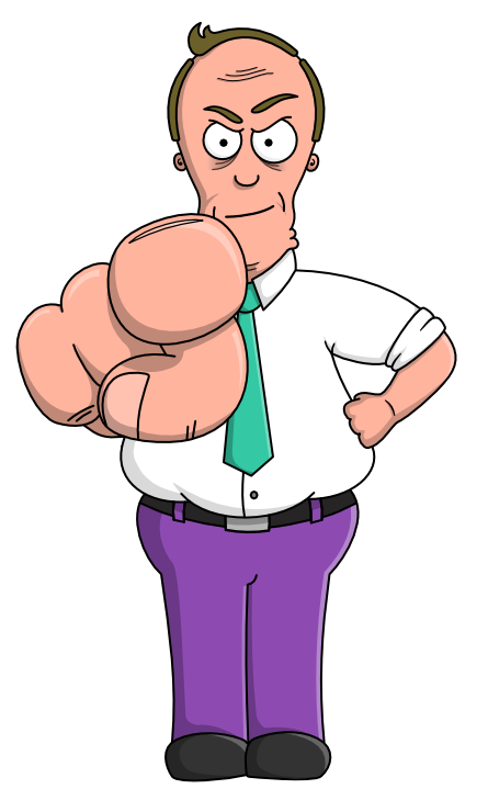 Talbot Digley, pointing at you